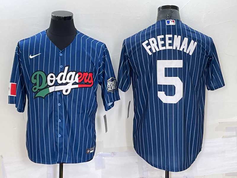 Los Angeles Dodgers #5 Freddie Freeman Navy Blue Pinstripe 2020 World Series Cool Base Nike Jersey,We sell and wholesale Los Angeles Dodgers #5 Freddie Freeman Navy Blue Pinstripe 2020 World Series Cool Base Nike Jersey on line form chian!